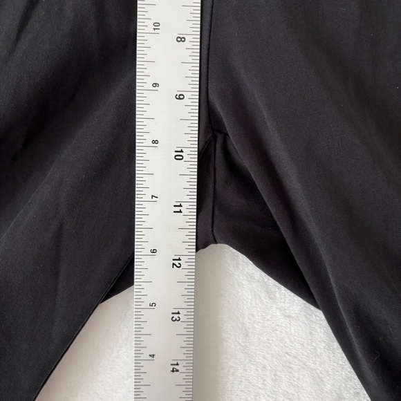 Marine Layer womens black casual asymmetric rounded hem pull on pant size small - Picture 3 of 10